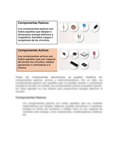 Solution Practica Identificacion De Los Elementos Pasivos Y Activos