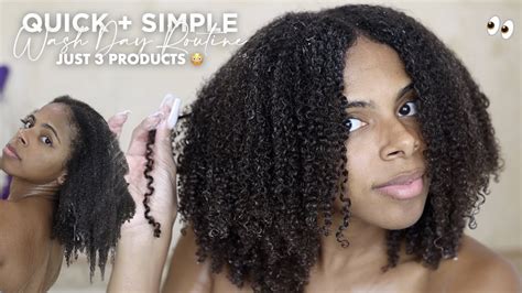 Quick Simple Wash Day Routine For My Dense Type 4 Hair Only