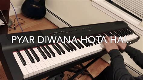 Pyar Deewana Hota Hai Piano Solo Cover RD Burman Jayabalan Bala