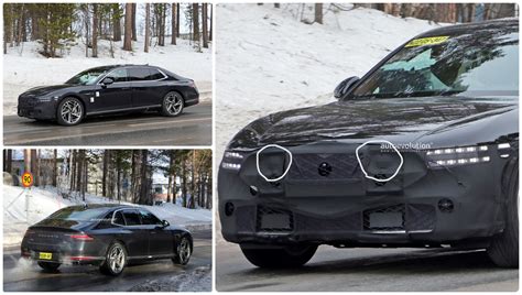 Genesis G90 Spied Testing Level 3 Autonomous Driving System Autoevolution