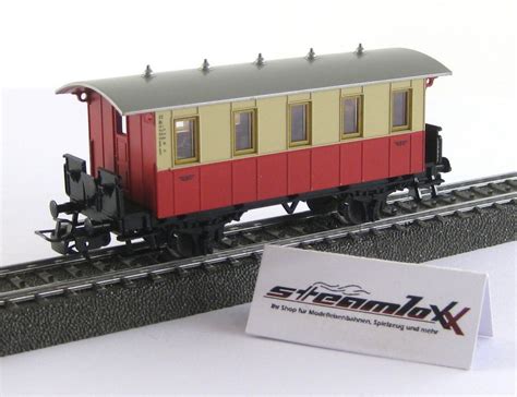 Märklin 4107 H0 Länderbahn Personenwagen rot beige X00001 21882 eBay