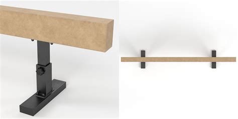 mini balance beam model turbosquid