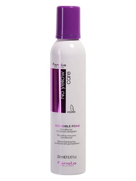 Fanola No Yellow Incredible Foam Conditioner Ml