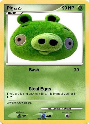 Pokémon Pig 139 139 - Bash - My Pokemon Card