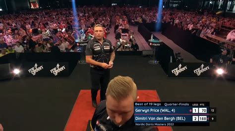 PDC Darts On Twitter DAZZLING DIMI Dimitri Van Den Bergh That