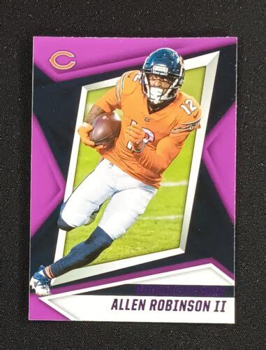 2021 Panini Rookies Stars Purple 52 Allen Robinson II Chicago