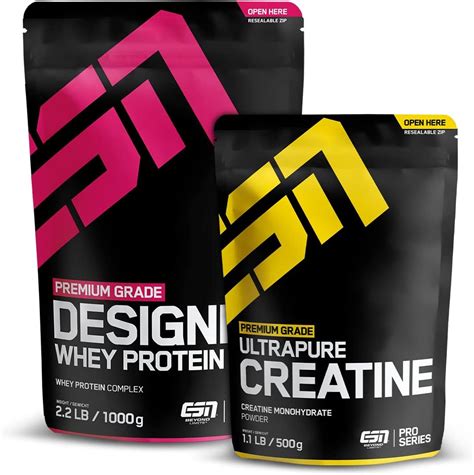 Esn Designer Whey Protein Pulver Vanilla G Esn Ultrapure