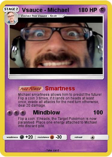 Pokémon Vsauce Michael Smartness My Pokemon Card