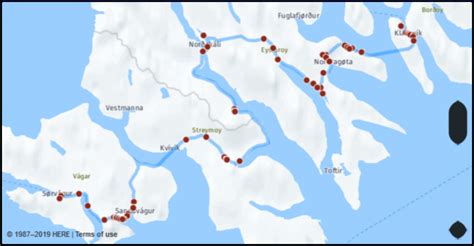 What is the driving distance from Sorvagur Faroe Islands to Klaksvik ...