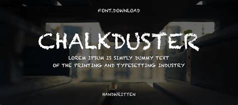 Chalkduster Font Download | Free Font.Download