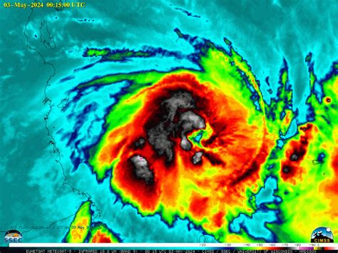 Cyclone Hidaya Reaches Category Hurricane Intensity Cimss Satellite