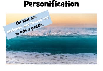 Personification Posters by Inspire and Educate | TPT