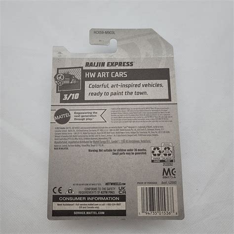 Mattel Other Hot Wheels Raijin Express Hw Art Cars Poshmark