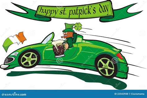 Leprechaun And Happy St. Patrick`s Day Royalty Free Stock Photos ...