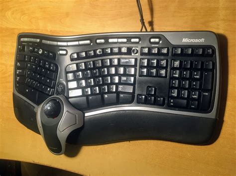 Ms Natural Ergonomic Keyboard 4000 Kensington Trackball Mouse Damogran Labs