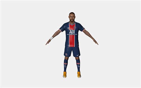 Neymar JR - Free 3D Models - UnitySTR