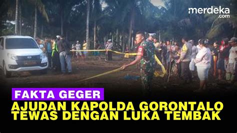 Fakta Lengkap Briptu RF Ajudan Kapolda Gorontalo Tewas Dengan Luka