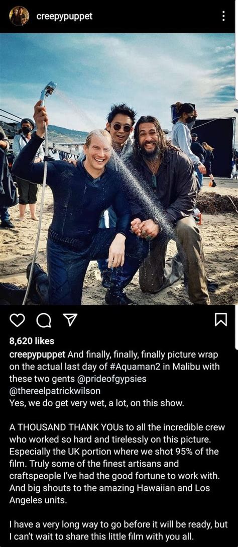 10+New Behind-The-Scenes Images From Aquaman 2