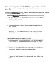 Clicker Question Preparation S19 Ch 5 6 Docx Clicker Question