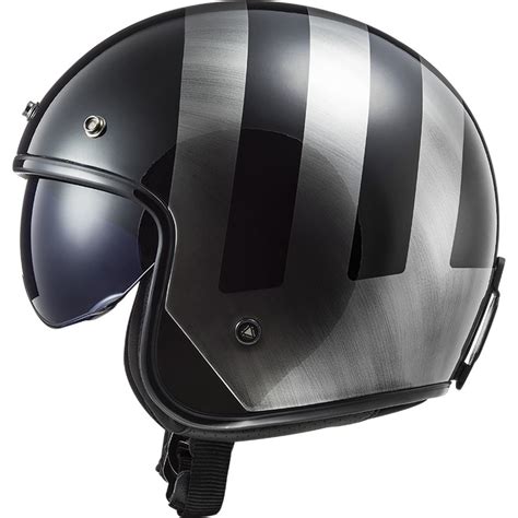 Casco Ls Bob Ii Lines Black Jeans Hpfc Ls Totmoto