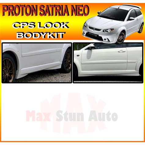 PROTON SATRIA NEO CPS LOOK BODYKIT CPS FRONT BUMPER REAR BUMPER SIDE