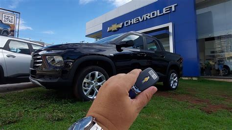 Todos Os Detalhes Da Nova Chevrolet Montana Ltz Preto Ouro Negro