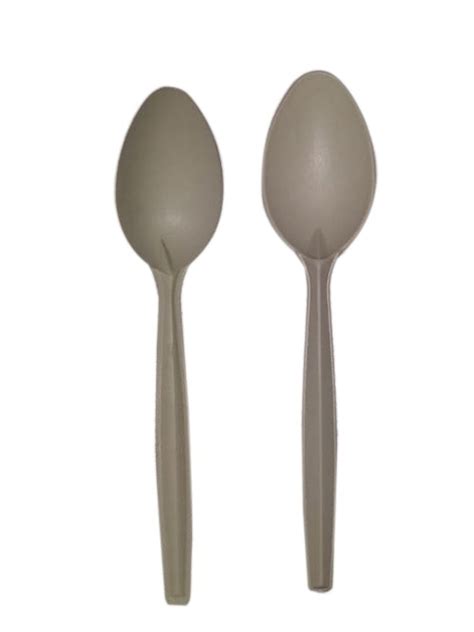 White Disposable Plastic Spoon For Event And Party Supplies Size