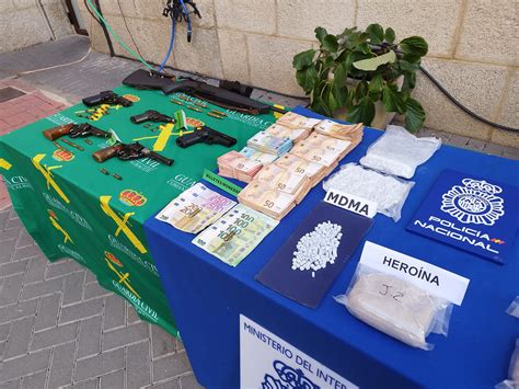 La Policía Nacional Y La Guardia Civil Desarticulan Una Organización Criminal Dedicada Al