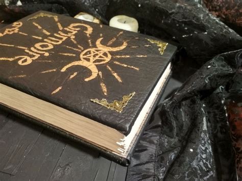 Huge Grimoire Real Spell Book Practical Magic Book Of Shadow Etsy