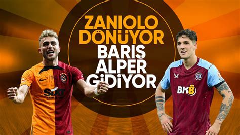 Galatasaray ın yıldızı Barış Alper Yılmaz gidiyor Zaniolo geri dönüyor