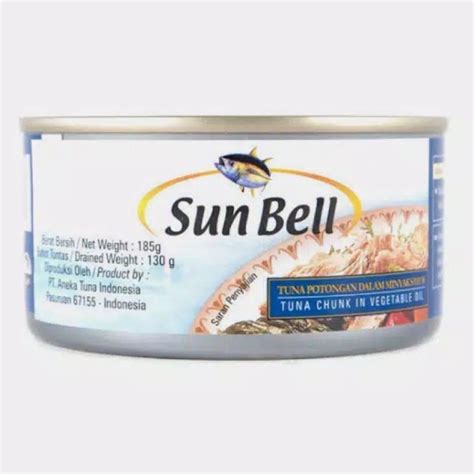 Jual Sunbell Tuna Chunk Gr Sun Bell Kaleng Shopee Indonesia