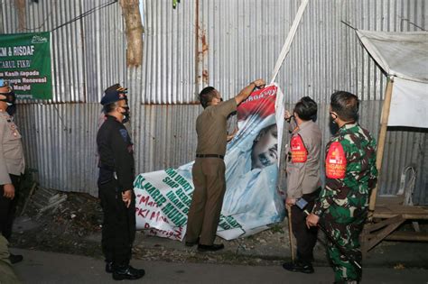 Pasca Penetapan Ormas Terlarang Polisi Tni Satpol Pp Turunkan Baleho