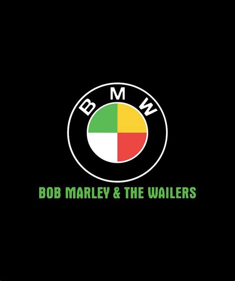 Bmw Bob Marley And The Wailers Colors Car Digital Art By Jaxon De Groot