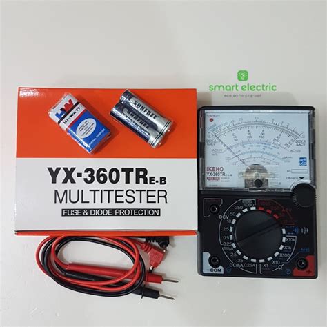 Jual Multitester Analog Multimeter Avometer Ikeho YX 360 TRN Bagus