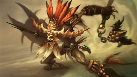 50 Diablo 3 Witch Doctor Wallpapers WallpaperSafari