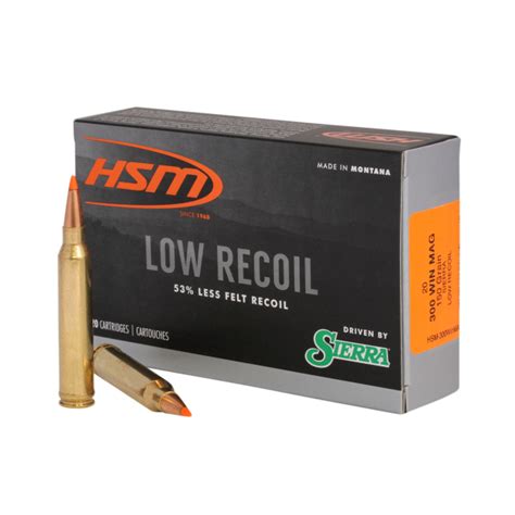 Murdoch's – HSM - .300 Win Mag 150 Grain Low Recoil Tipped Ammo