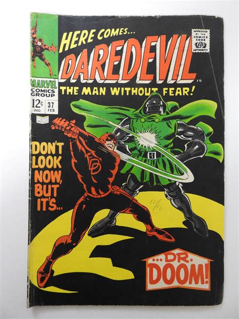 Daredevil 37 1968 VG Condition Comic Books Silver Age Marvel