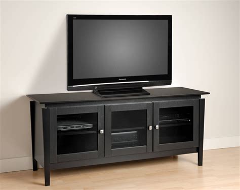 15 Photos Corner Tv Unit With Glass Doors