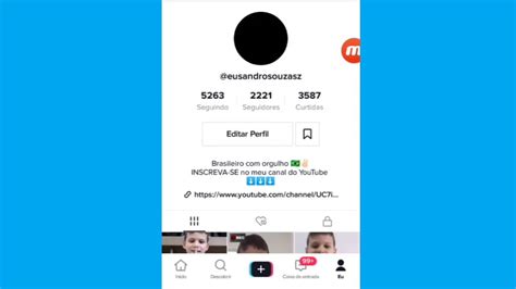 1 VIDEO NO CANAL COMO COLOCAR FOTO DE PERFIL NO TIK TOK DICA BOA