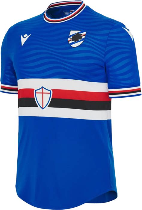 Koszulka Macron UC Sampdoria Jersey Home 2023 24 11teamsports Pl