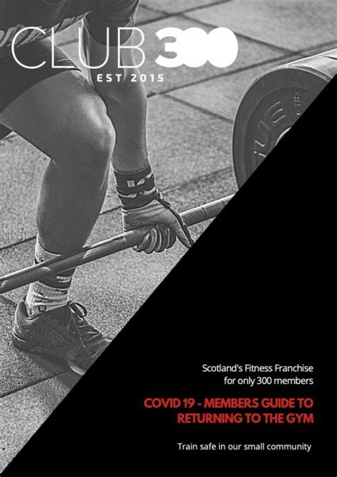 Members Guide for Returning to Club 300 | Club 300