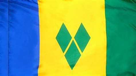 Saint Vincent Grenadines Pole Sleeve Flag Yrs Business