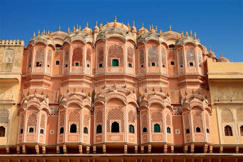 Hawa Mahal Wind Palace In Jaipur Rajasthan India Stock Photo