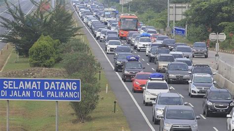 76 Ribu Kendaraan Lintasi Tol Palikanci Di Momen Mudik Lebaran