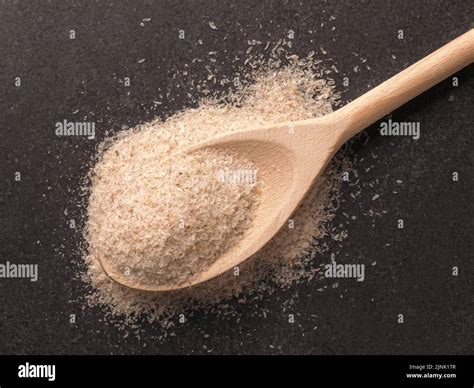 Psyllium Seed Husks Stock Photo Alamy