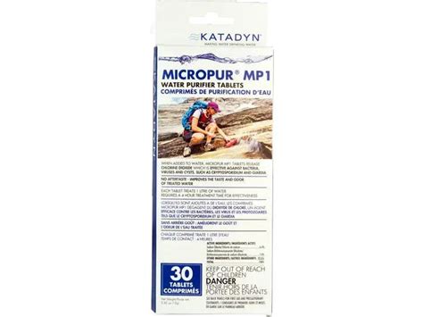 Micropur Mp1 Tablets 30 Pk Sequoia Supply