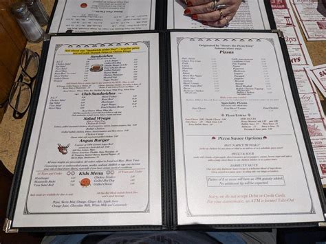 Menu at Town Spa Pizza pub & bar, Stoughton