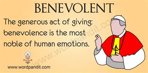 Benevolent | Wordpandit