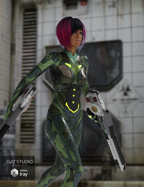 Slide3d Armacore For Sci Fi Body Suit Sf 001 Daz 3d