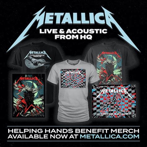 METALLICA - Get Your Helping Hands Merch Now! - BraveWords